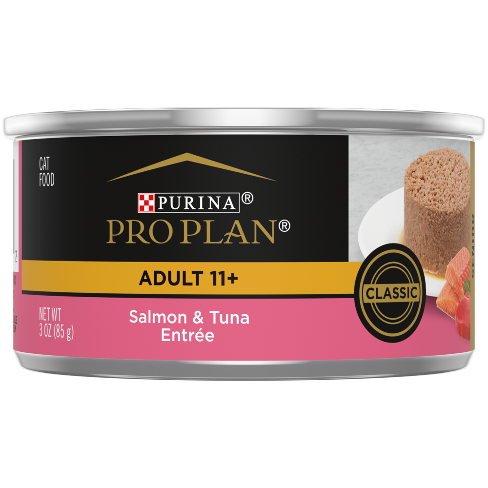 
                  
                    Purina Pro Plan Focus Senior Cat 11+ Salmon & Tuna Entree Canned Cat Food
                  
                