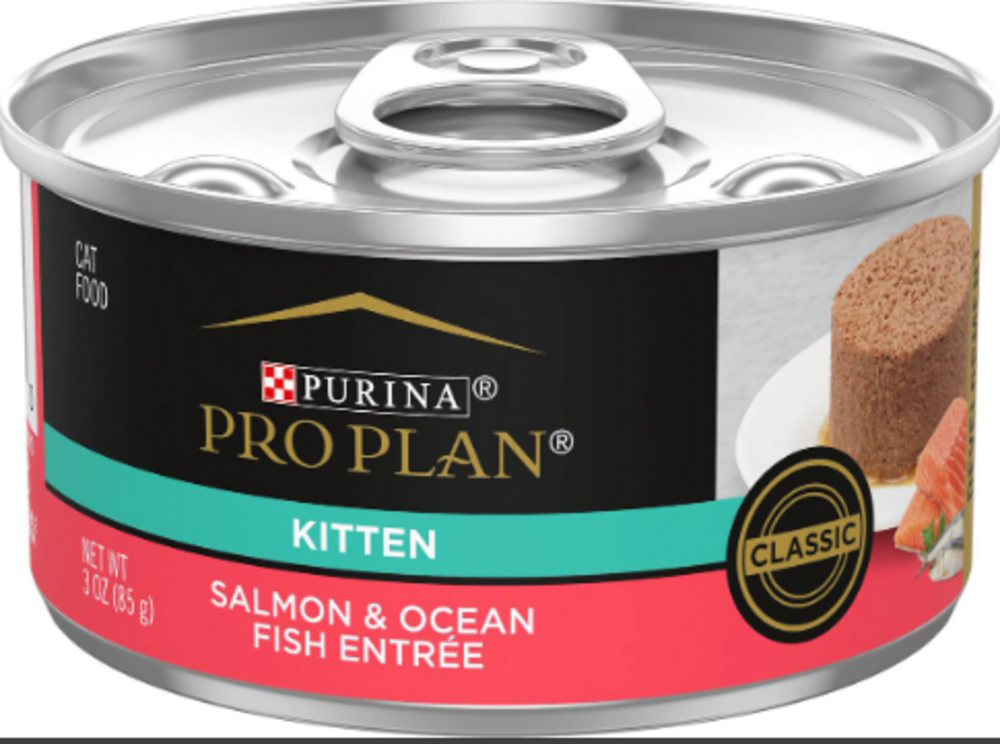 
                  
                    Purina Pro Plan Focus Kitten Classic Salmon & Ocean Fish Entree Canned Cat Food
                  
                