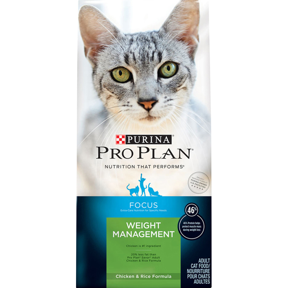 
                  
                    Purina Pro Plan Focus Weight Management Chicken & Rice Formula Dry Cat Food
                  
                