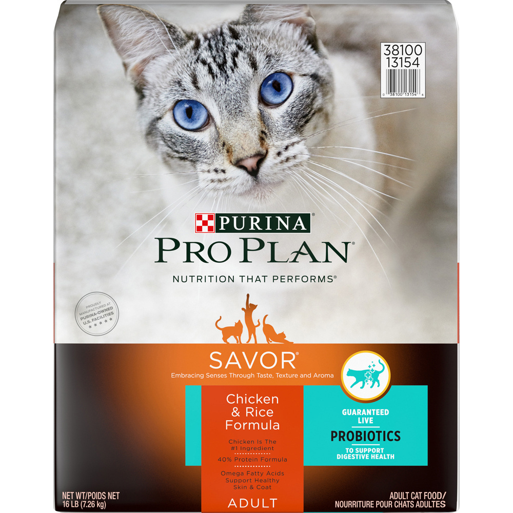 
                  
                    Purina Pro Plan Savor Chicken & Rice Formula Dry Cat Food
                  
                