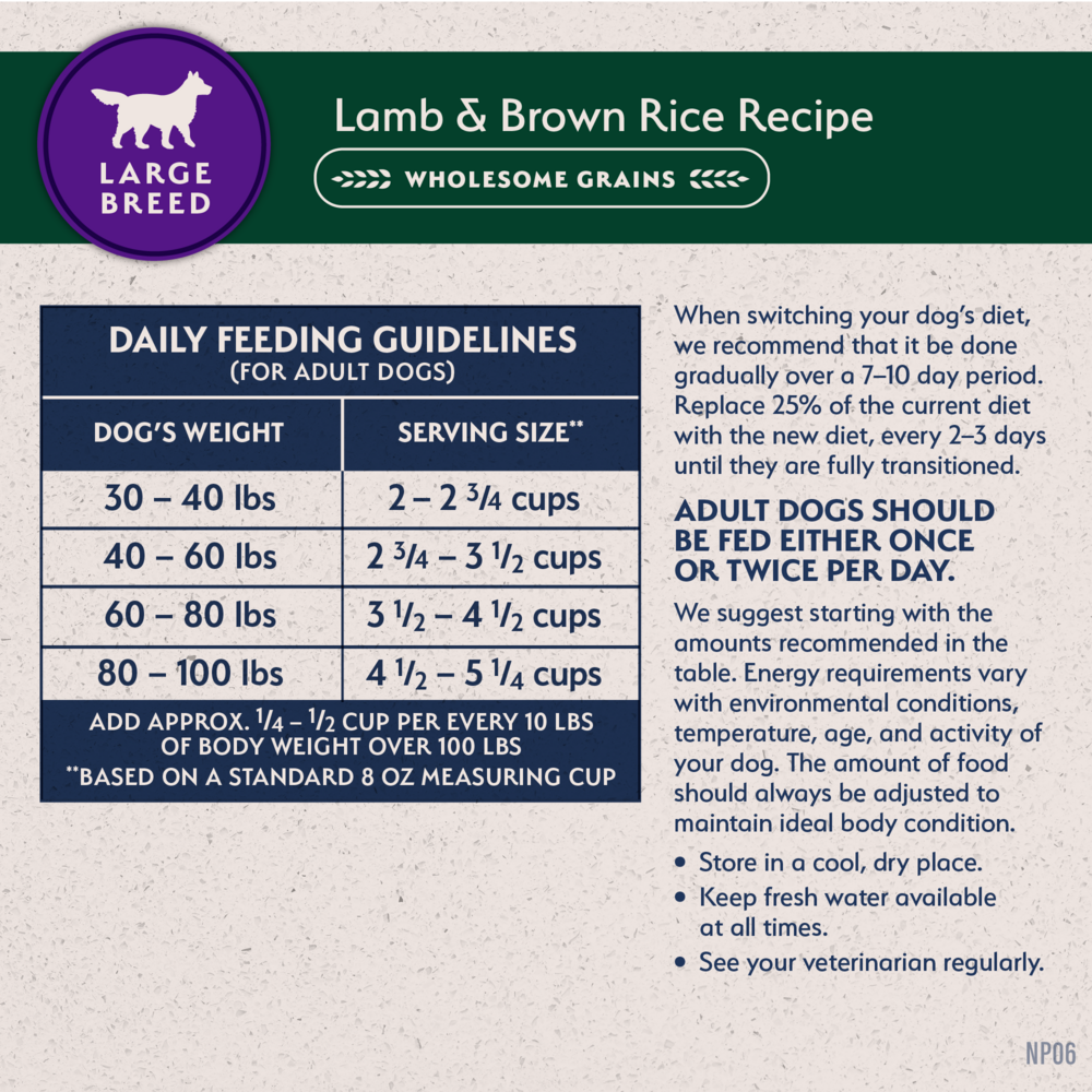 
                  
                    Natural Balance Limited Ingredient Lamb & Brown Rice Large Breed Recipe Dry Dog Food
                  
                