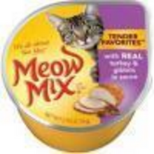 Load image into Gallery viewer, Meow Mix Tender Favorites Real Turkey and Giblets Canned Cat Food