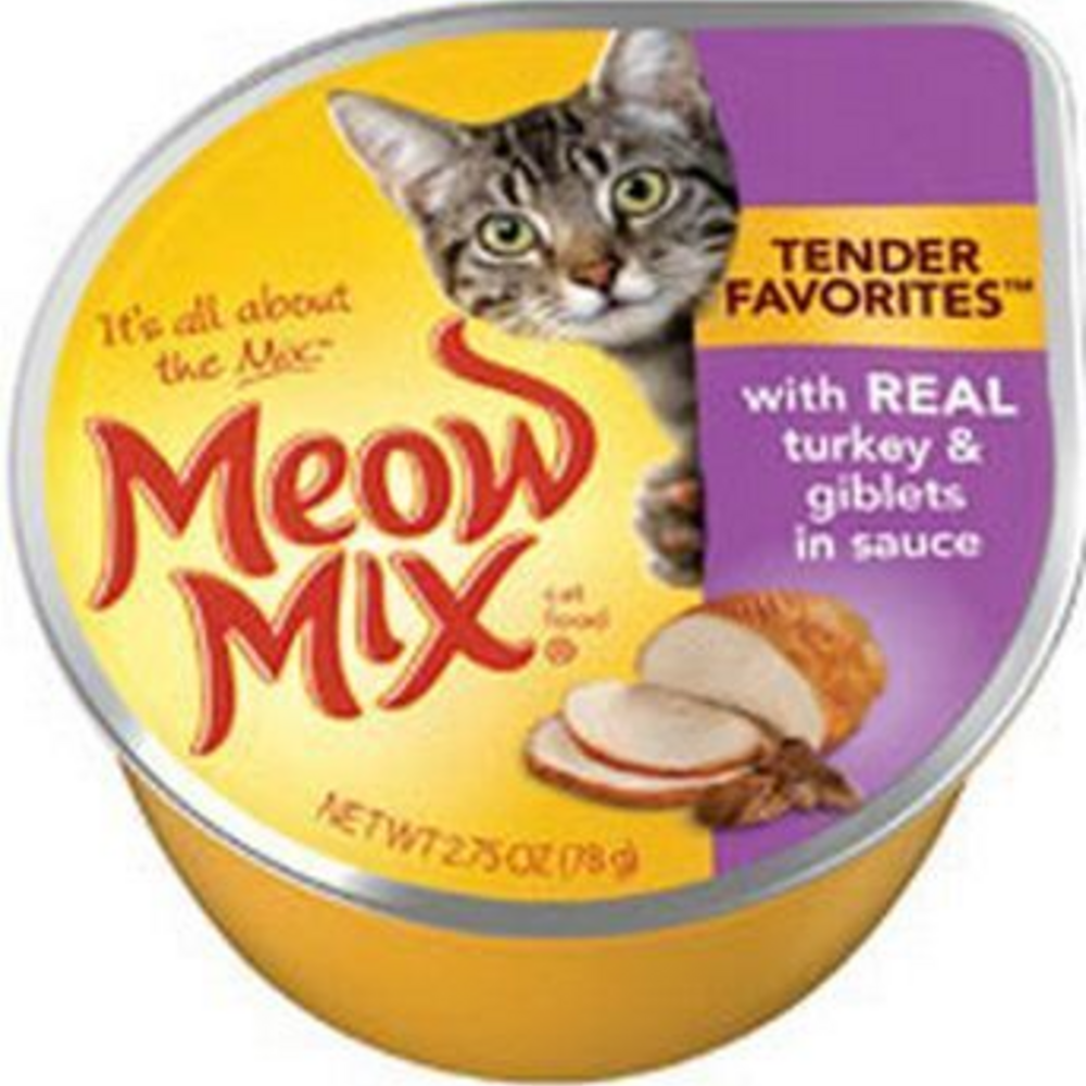 
                  
                    Meow Mix Tender Favorites Real Turkey and Giblets Canned Cat Food
                  
                