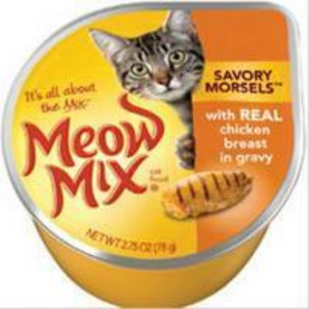 
                  
                    Meow Mix Savory Morsels with Chicken in Gravy Cat Food Cups
                  
                