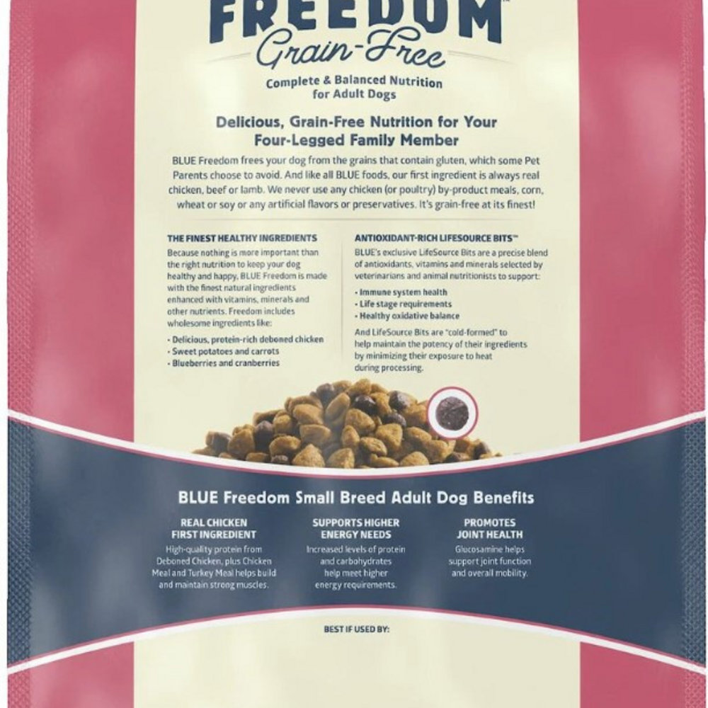 
                  
                    Blue Buffalo Freedom Grain-Free Small Breed Adult Chicken Recipe Dry Dog Food
                  
                