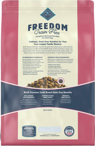 Blue Buffalo Freedom Grain-Free Small Breed Adult Chicken Recipe Dry Dog Food