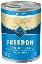 Load image into Gallery viewer, Blue Buffalo Freedom Adult Grain-Free Chicken Recipe Canned Dog Food