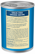 Load image into Gallery viewer, Blue Buffalo Freedom Adult Grain-Free Chicken Recipe Canned Dog Food