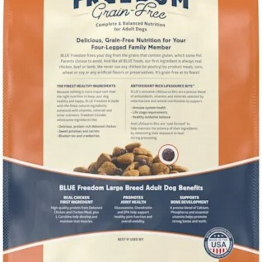 
                  
                    Blue Buffalo Freedom Grain-Free Large Breed Adult Chicken Recipe Dry Dog Food
                  
                