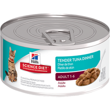 Load image into Gallery viewer, Hill&#39;s Science Diet Adult Tender Tuna Dinner Canned Cat Food