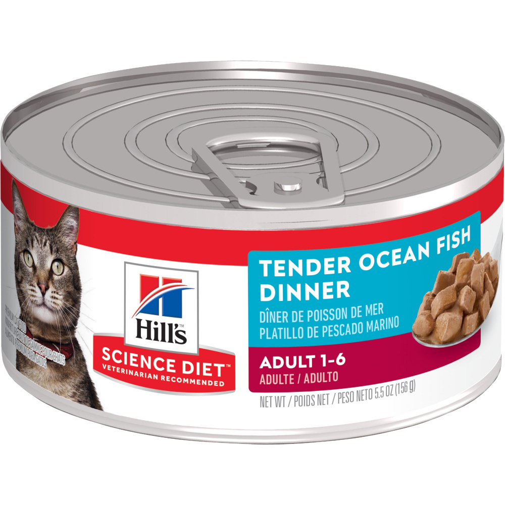 
                  
                    Hill's Science Diet Adult Tender Ocean Fish Dinner Canned Cat Food
                  
                