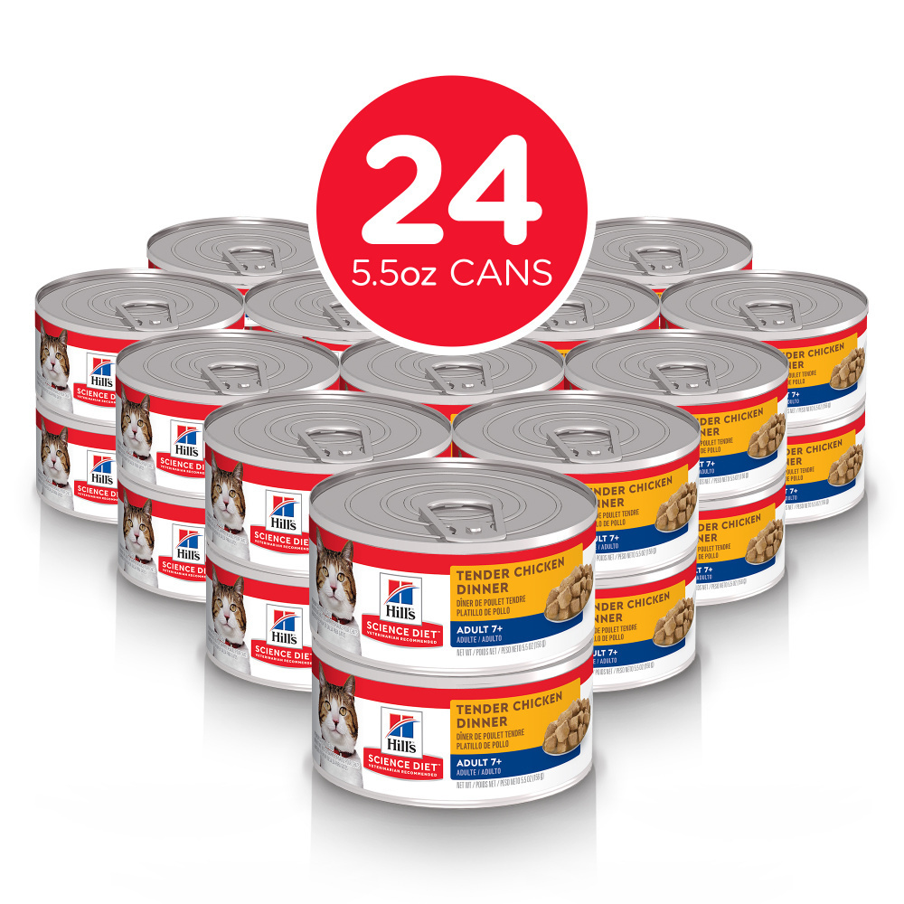 
                  
                    Hill's Science Diet Senior 7+ Tender Chicken Canned Cat Food
                  
                