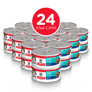 Hill's Science Diet Adult 7+ Tender Tuna Dinner Canned Cat Food