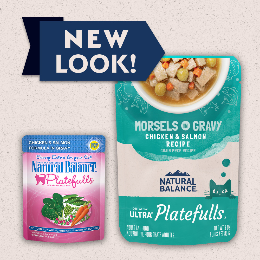 
                  
                    Natural Balance Original Ultra Platefulls Chicken & Salmon Recipe Morsels in Gravy Wet Cat Food Pouches
                  
                