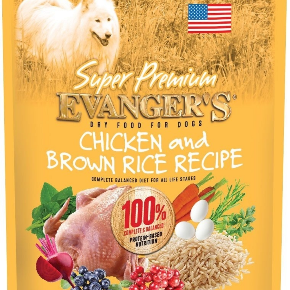 Evanger's Super Premium Chicken with Brown Rice Dry Dog Food