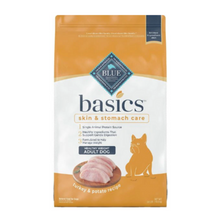 Load image into Gallery viewer, Blue Buffalo Basics Adult Skin &amp; Stomach Care Healthy Weight Turkey &amp; Potato Recipe Dry Dog Food