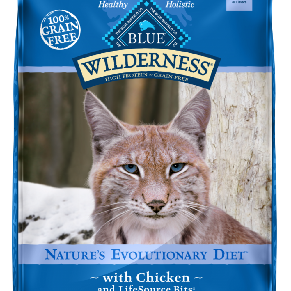 
                  
                    Blue Buffalo Wilderness High-Protein Grain-Free Indoor Adult Chicken Recipe Dry Cat Food
                  
                