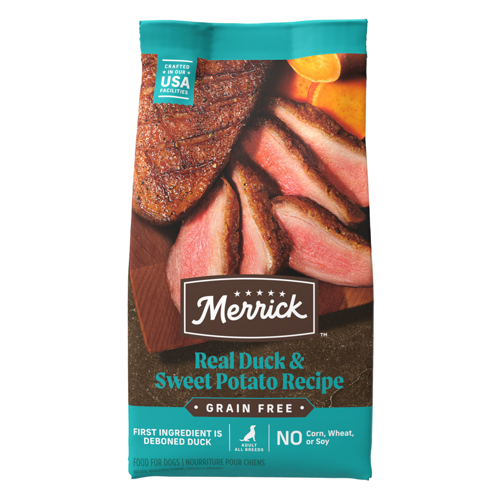 
                  
                    Merrick Grain Free Real Duck & Sweet Potato Dry Dog Food
                  
                