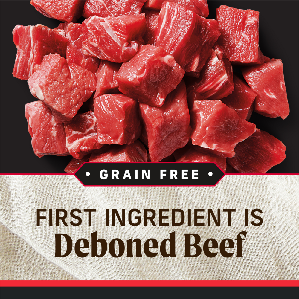 
                  
                    Merrick Grain Free 96% Real Beef, Lamb & Buffalo Canned Dog Food
                  
                