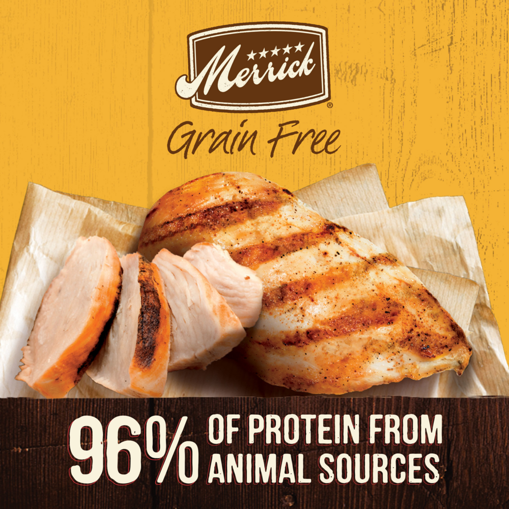 
                  
                    Merrick Grain Free 96% Real Chicken Canned Dog Food
                  
                