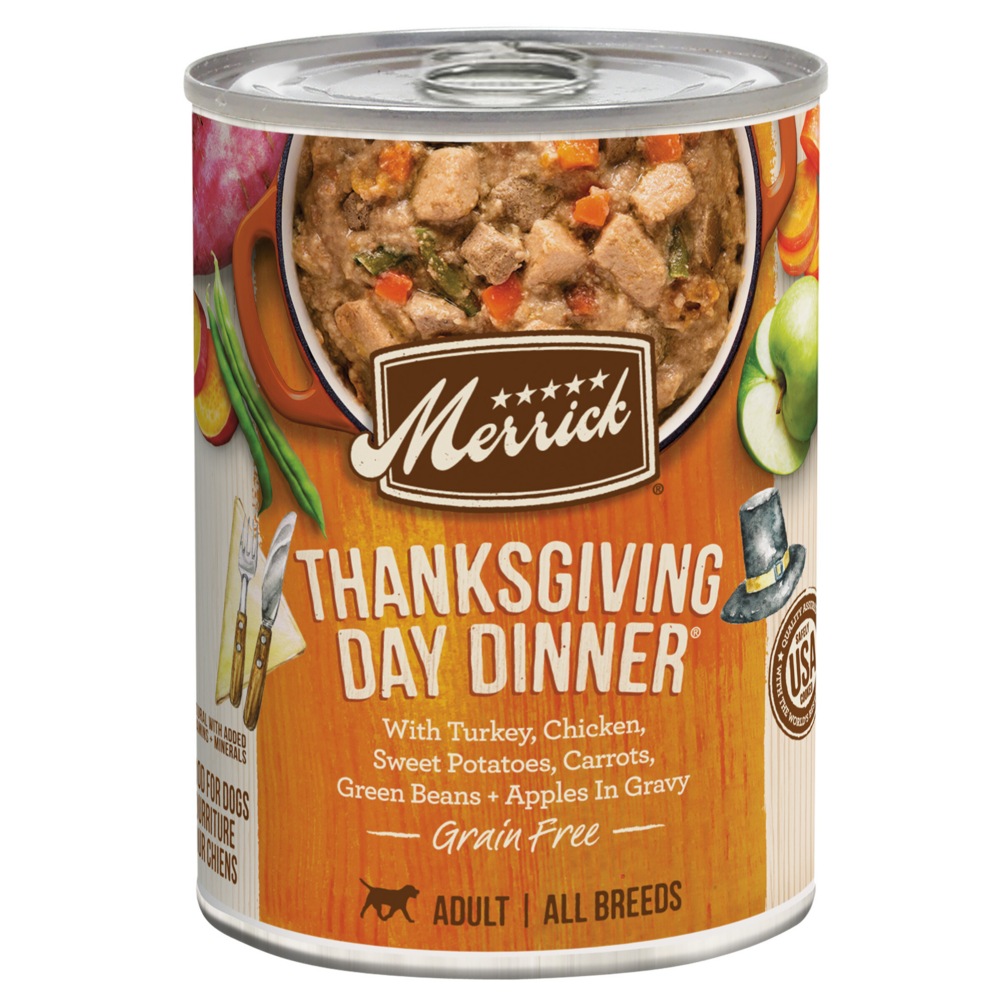 
                  
                    Merrick Grain Free Thanksgiving Day Dinner Canned Dog Food
                  
                