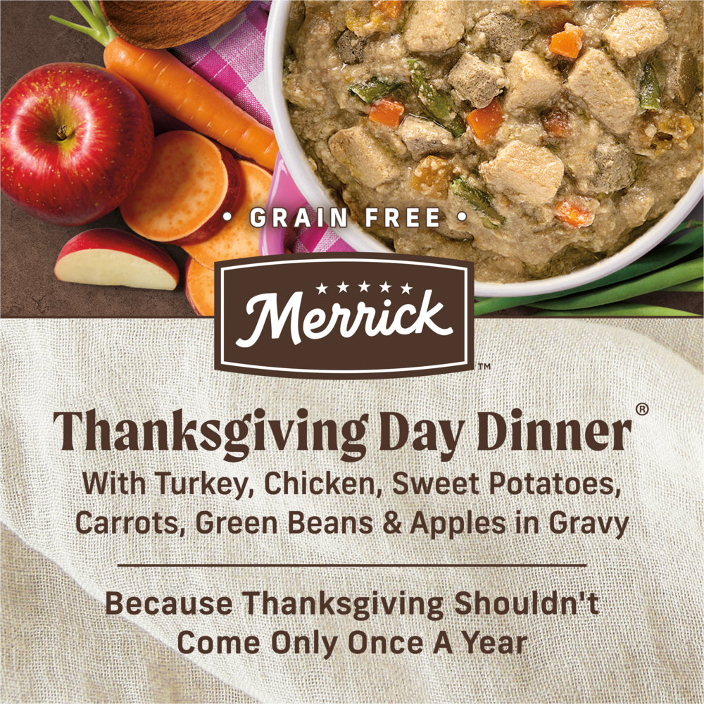 
                  
                    Merrick Grain Free Thanksgiving Day Dinner Canned Dog Food
                  
                