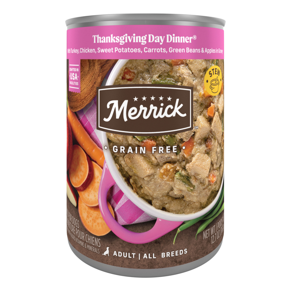 Merrick Grain Free Thanksgiving Day Dinner Canned Dog Food