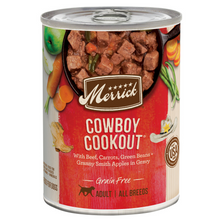 Load image into Gallery viewer, Merrick Grain Free Cowboy Cookout Canned Dog Food