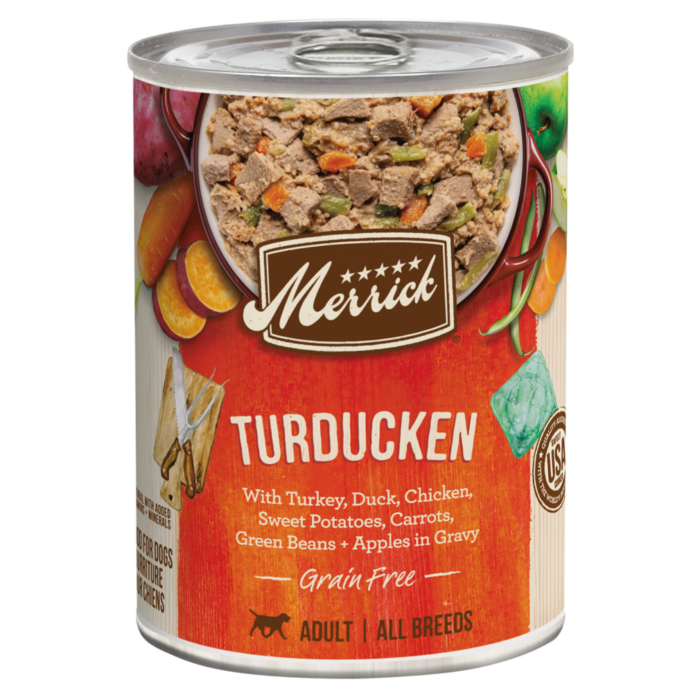 
                  
                    Merrick Grain Free Turducken Canned Dog Food
                  
                