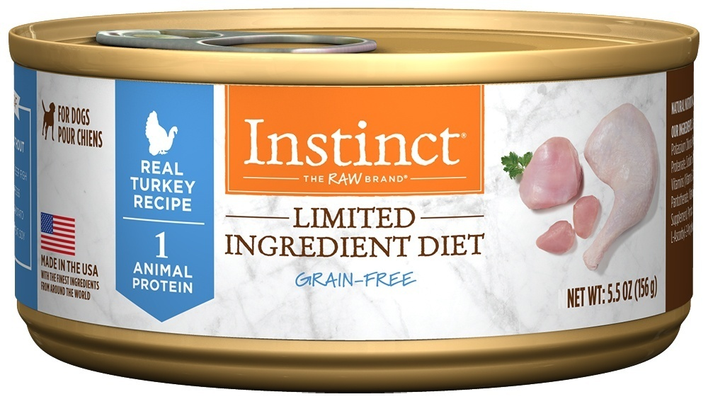 
                  
                    Instinct Grain Free LID Turkey Canned Dog Food
                  
                