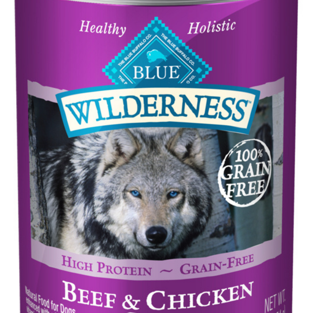 
                  
                    Blue Buffalo Wilderness High-Protein Grain-Free Beef & Chicken Grill Adult Canned Dog Food
                  
                