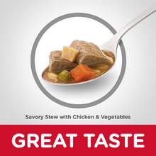 Load image into Gallery viewer, Hill&#39;s Science Diet Adult 7+ Savory Stew with Chicken &amp; Vegetables Canned Dog Food