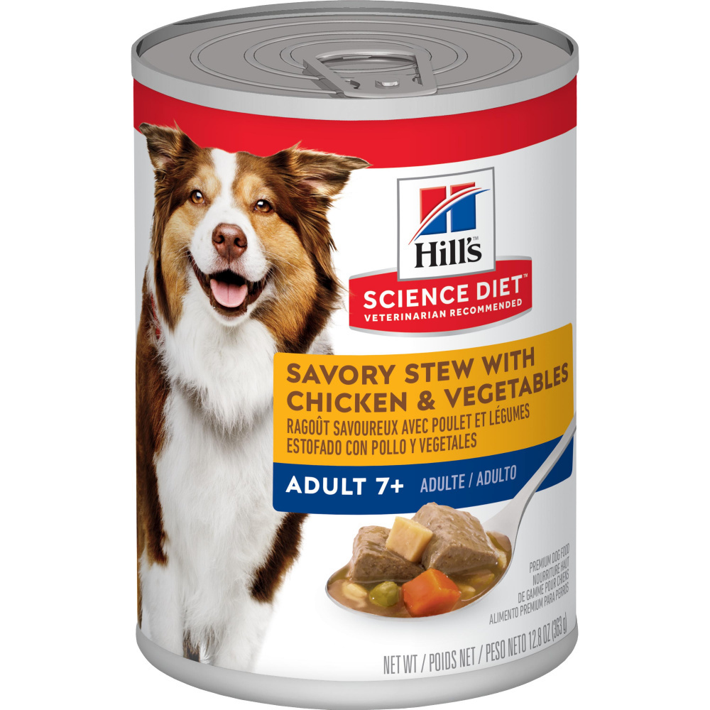 
                  
                    Hill's Science Diet Adult 7+ Savory Stew with Chicken & Vegetables Canned Dog Food
                  
                