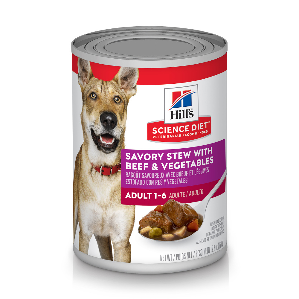 
                  
                    Hill's Science Diet Adult Savory Stew with Beef & Vegetables Canned Dog Food
                  
                