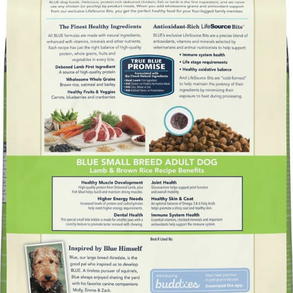 
                  
                    Blue Buffalo Life Protection Formula Small Breed Adult Lamb & Brown Rice Recipe Dry Dog Food
                  
                