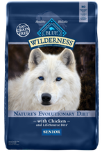 Load image into Gallery viewer, Blue Buffalo Wilderness Senior Grain-Free Chicken Recipe Dry Dog Food