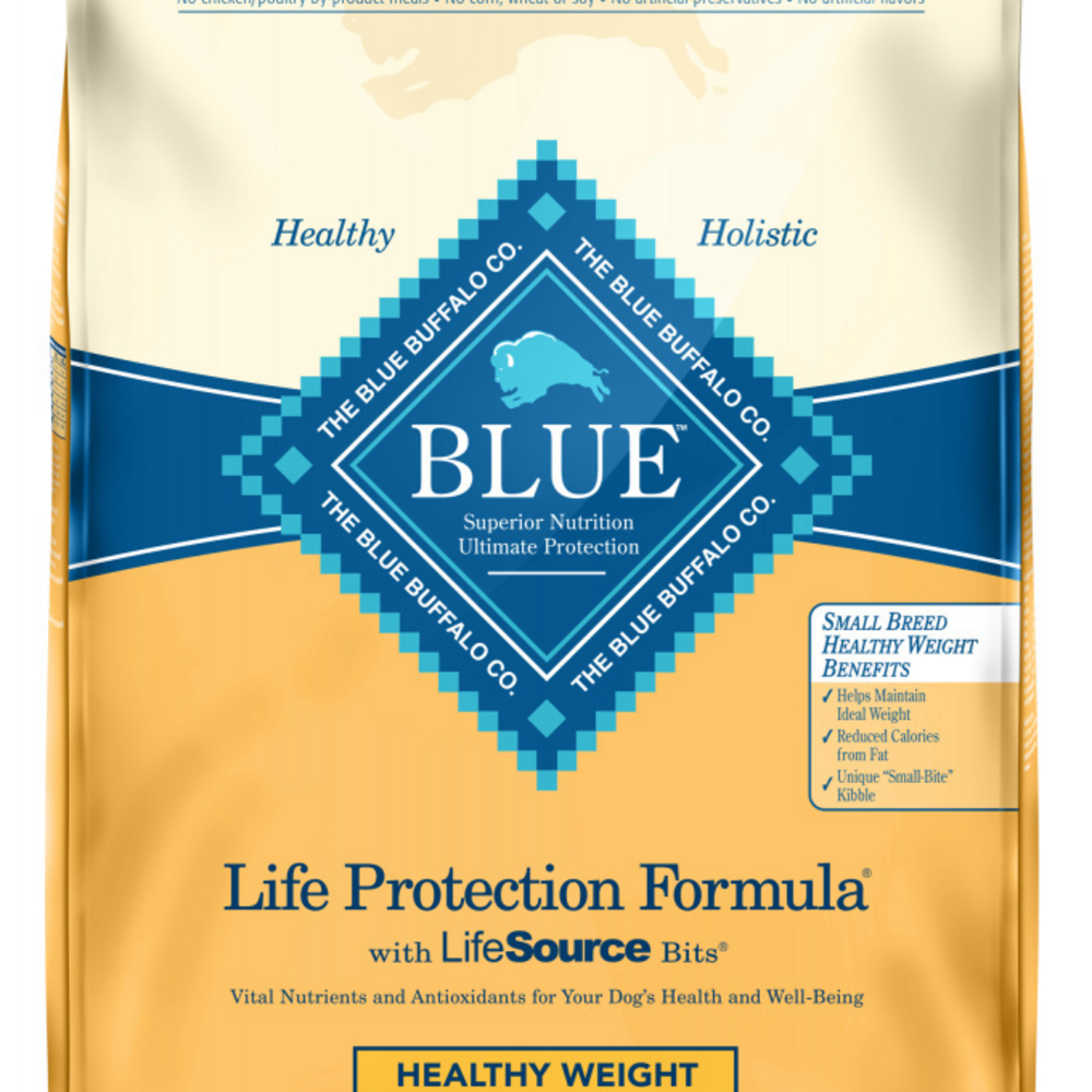 Blue Buffalo Life Protection Formula Healthy Weight Small Breed Adult Chicken & Brown Rice Recipe Dry Dog Food