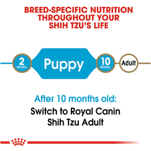 Load image into Gallery viewer, Royal Canin Breed Health Nutrition Shih Tzu Puppy Dry Dog Food