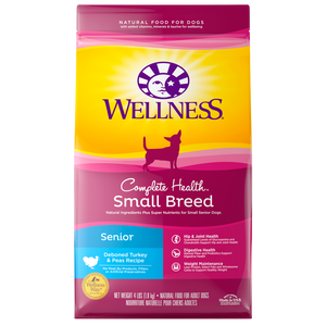 Wellness Complete Health Natural Small Breed Senior Health Recipe Dry Dog Food