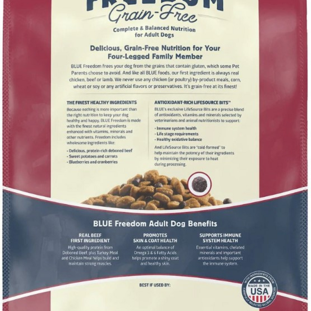 
                  
                    Blue Buffalo Freedom Grain-Free Adult Beef Recipe Dry Dog Food
                  
                