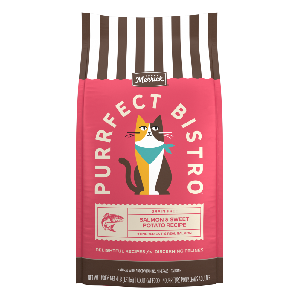 Merrick Purrfect Bistro Grain Free Real Salmon & Sweet Potato Recipe Dry Cat Food