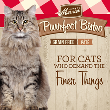 Load image into Gallery viewer, Merrick Purrfect Bistro Grain Free Premium Soft Canned Pate Adult Wet Cat Food, High Protein Beef Recipe