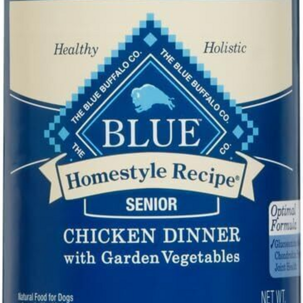 
                  
                    Blue Buffalo Homestyle Recipe Senior Chicken Dinner with Garden Vegetables Canned Dog Food
                  
                
