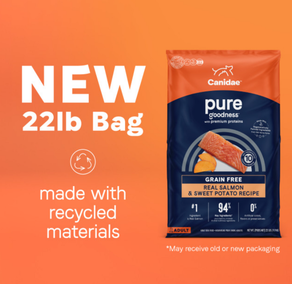 
                  
                    Canidae Pure Goodness Real Salmon & Sweet Potato Recipe Adult Dry Dog
                  
                