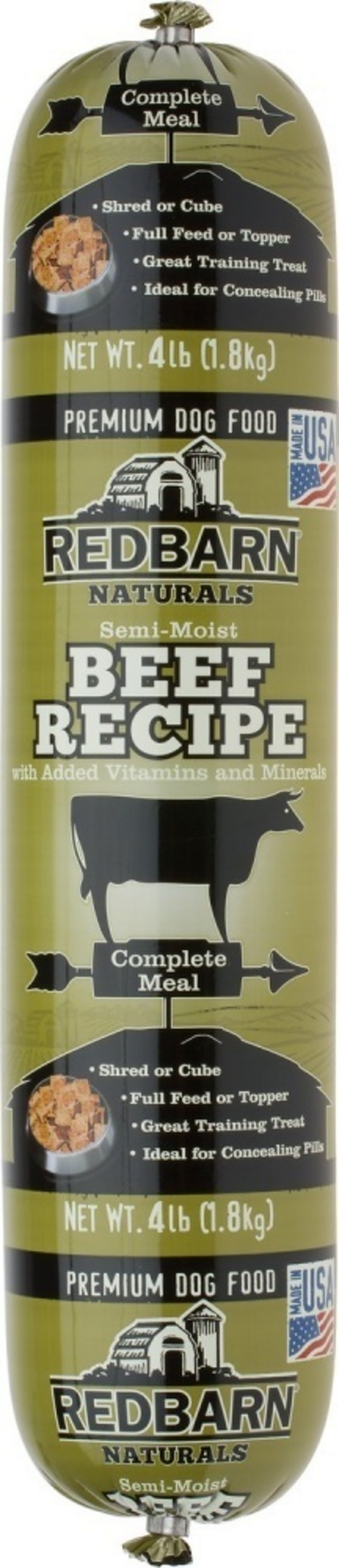 Redbarn Beef Dog Food Roll