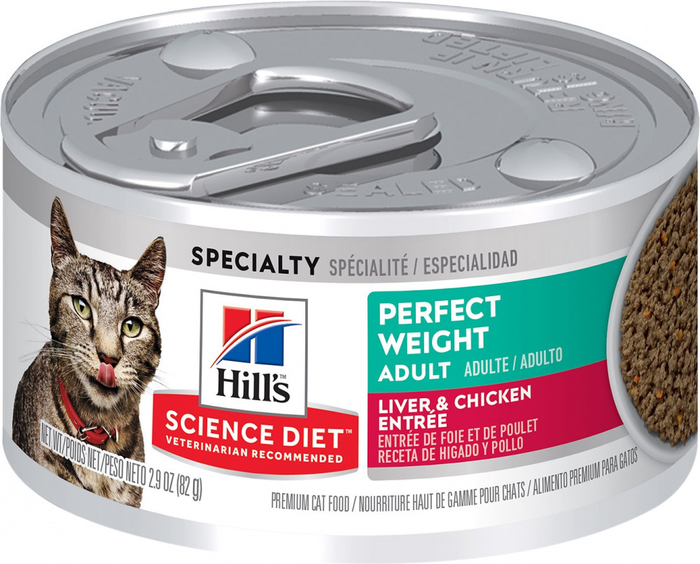 
                  
                    Hill's Science Diet Perfect Weight Chicken & Liver Canned Cat Food
                  
                