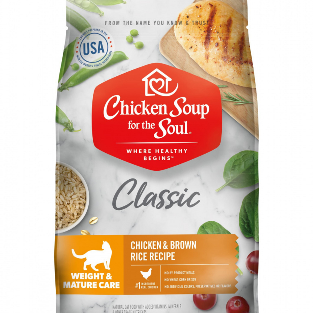 
                  
                    Chicken Soup For The Soul Weight & Mature Care Dry Cat Food
                  
                