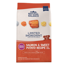 Load image into Gallery viewer, Natural Balance Limited Ingredient Grain Free Salmon &amp; Sweet Potato Small Breed Recipe Dry Dog Food