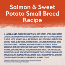 Load image into Gallery viewer, Natural Balance Limited Ingredient Grain Free Salmon &amp; Sweet Potato Small Breed Recipe Dry Dog Food