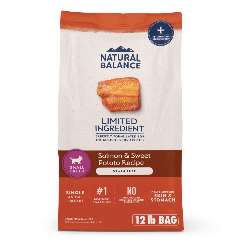 Natural Balance Limited Ingredient Grain Free Salmon & Sweet Potato Small Breed Recipe Dry Dog Food